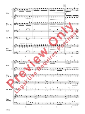 Strings of Fire - Bernotas - String Orchestra - Gr. 1.5
