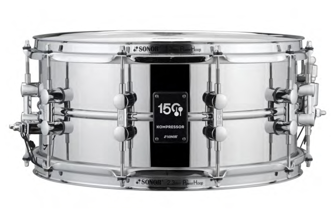 150th Anniversary Steel Shell 6.5x14\'\' Kompressor Snare Drum