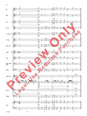 Gotham Nights - Watson - Concert Band - Gr. 1