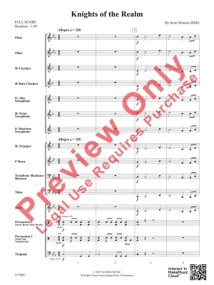 Knights of the Realm - Watson - Concert Band - Gr. 0.5