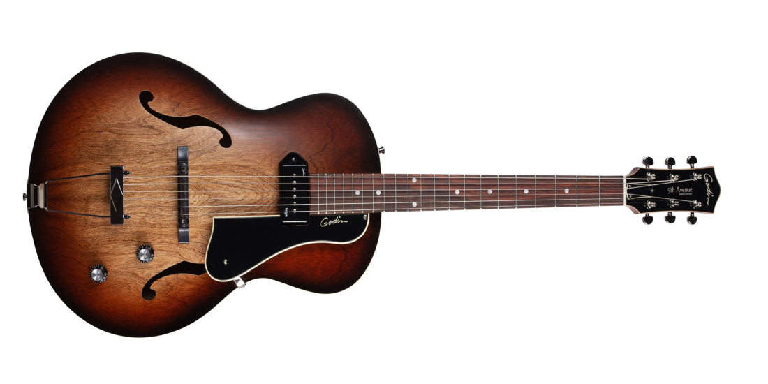 5th Avenue Kingpin P90 Electric Guitar - Vintage Burst