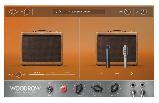 Universal Audio - UAD Woodrow 55 Instrument Amplifier Plug-In - Download