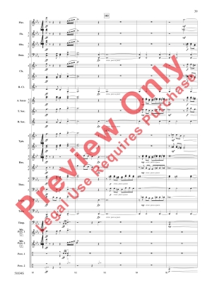 Woodlands Overture - Balmages - Concert Band - Gr. 4.5