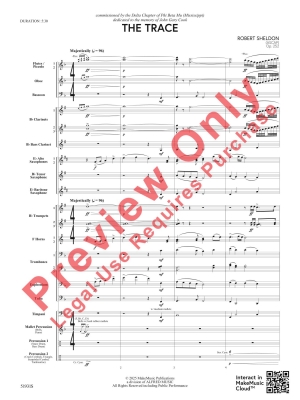 The Trace - Sheldon - Concert Band - Gr. 4