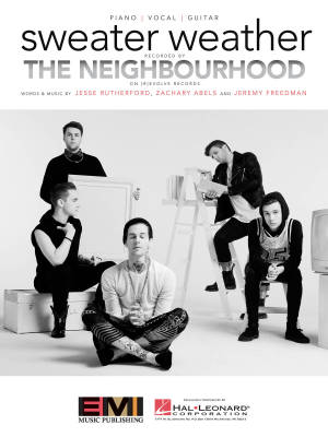 Sweater Weather - Rutherford /Abels /Freedman /The Neighbourhood - Piano/Vocal/Guitar