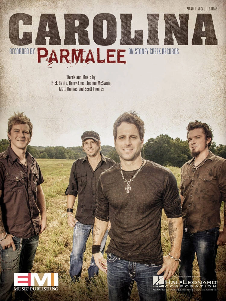 Carolina - Parmalee - Piano/Vocal/Guitar