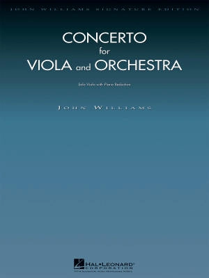 Hal Leonard - Concerto For Viola & Orchestra - Williams - Viola/Piano Reduction