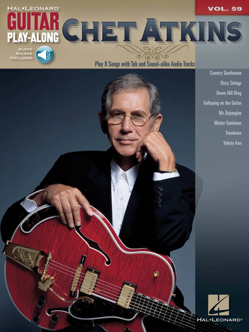 Chet Atkins: Guitar Play-Along Volume 59 - Atkins - Book/Audio Online