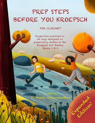 Clarinet Playground - Prep Steps Before You Kroepsch - Denny-Chambers - Clarinet - Book
