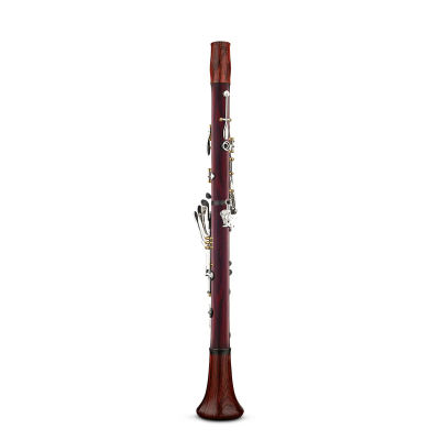 Q Series Professional Cocobolo Bb Clarinet with Gold Posts and Silver Keywork