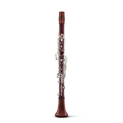 Backun - Q Series Professional Cocobolo Bb Clarinet with Gold Posts and Silver Keywork