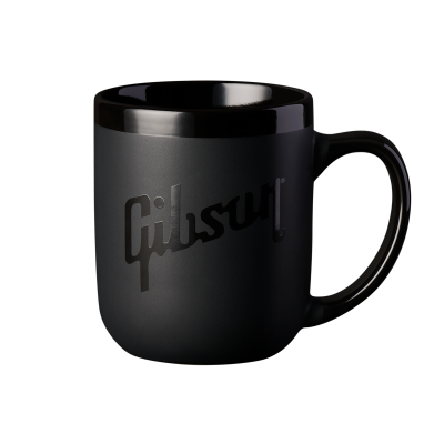 Gibson - 16 oz Gibson Coffee Mug - Black on Black
