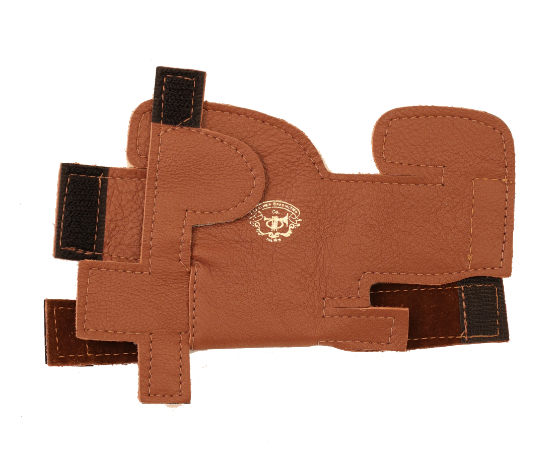 Bb/C Trumpet Schilke Style Deluxe Valve Guard - Brown