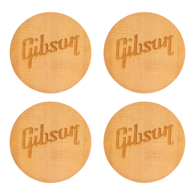 Gibson - Sitka Spruce Soundhole Coaster Set - Tan