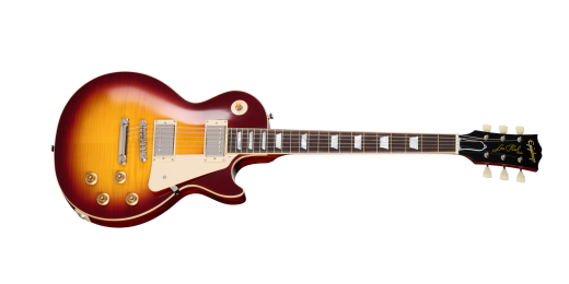 Epiphone - 1959 Les Paul Standard Reissue Electric Guitar with Hardshell Case - Deep Cherry Sunburst