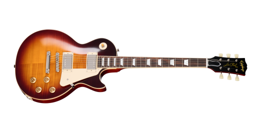 Epiphone - 1959 Les Paul Standard Reissue Electric Guitar with Hardshell Case - Washed Bourbon Burst