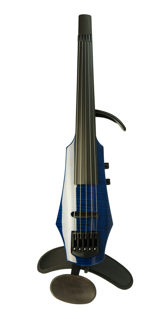 Wav 5-String Violin - Transparent Blue