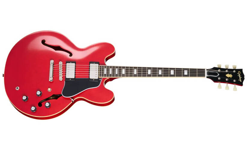 1962 ES-335 Reissue Electric Guitar with Hardshell Case - Sixties Cherry