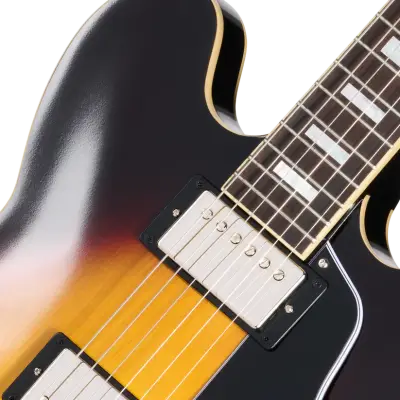 1962 ES-335 Reissue Electric Guitar with Hardshell Case - Vintage Burst