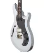 S2 Vela Semi-Hollow Satin Electric Guitar with Gigbag - Pearl White
