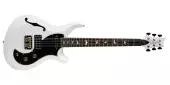 PRS Guitars - S2 Vela Semi-Hollow Satin Electric Guitar with Gigbag - Pearl White
