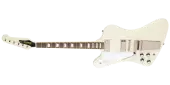 Epiphone - 1963 Firebird V with Maestro Vibrola Reissue Electric Guitar with Hardshell Case - Polaris White (Left Handed)
