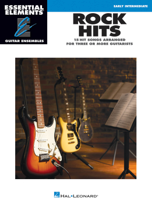 Rock Hits: Essential Elements Guitar Ensembles - Book