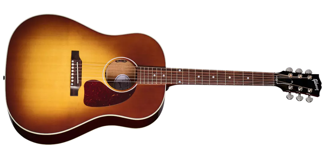 J-45 Standard Acoustic/Electric Guitar with Hardshell Case - Honey Burst