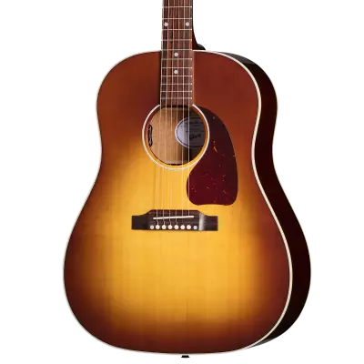 J-45 Standard Acoustic/Electric Guitar with Hardshell Case - Honey Burst