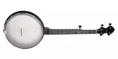 Gold Tone - 12 A-Scale Acoustic Composite 5-String Openback Banjo with Gigbag