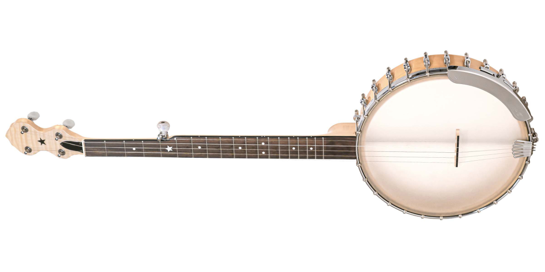 Cripple Creek Bob Carlin Banjo with Gigbag (Left Handed)