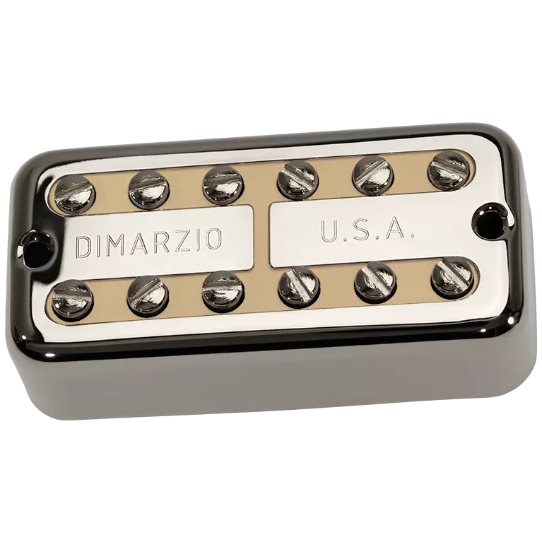 New\'Tron Neck Pickup - Nickel Cover with Cream Insert