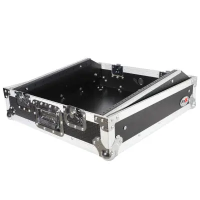 Universal 10U 19\'\' Topload Rack Mountable Live Sound Mixer Travel Hard Flight Case