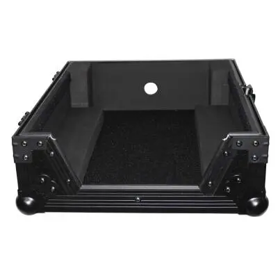 ProX - Universal Flight Case for 12 In. Large Format DJ Mixers - Black