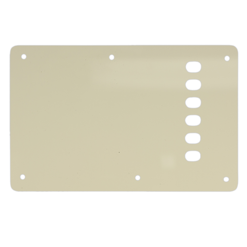 Vintage Style Backplate for Fender Stratocaster - Parchment 3 Ply