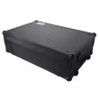 ProX - Flight Case For RANE ONE DJ Controller with 1U Rack and Wheels - Black on Black