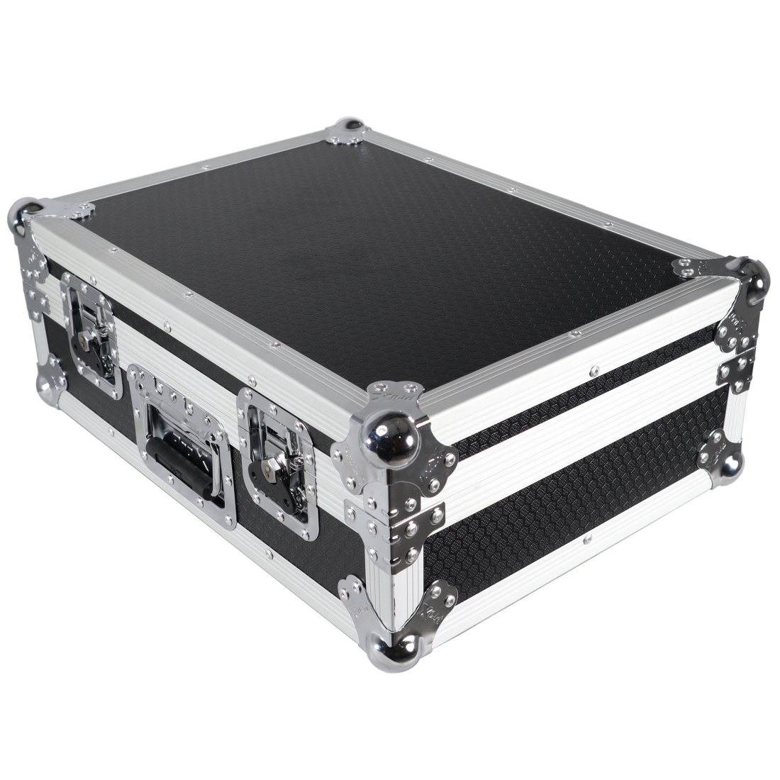 Flight Case for Rane12 Motorized DJ Control System - Silver on Black