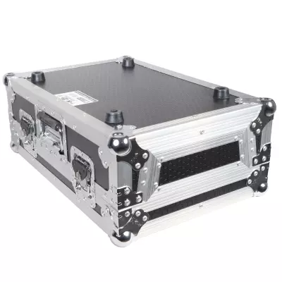 Flight Case for Rane Seventy-Two 72 and Rane Seventy DJ Mixer - Silver on Black