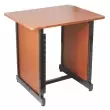 On-Stage Stands - Workstation Rack Cabinet - Rosewood