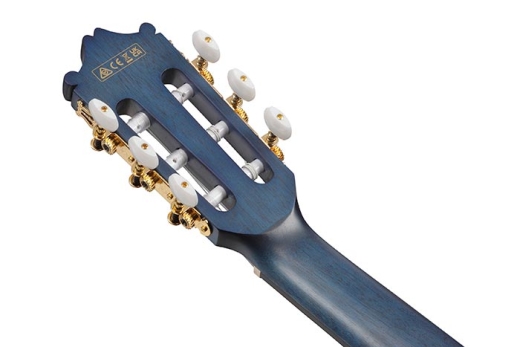 GA5FMTCE Classical Acoustic/Electric Guitar - Open Pore Blueberry