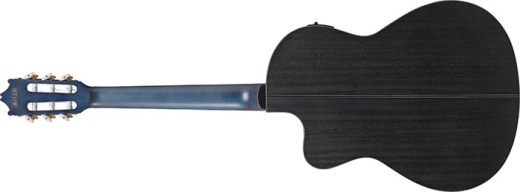 GA5FMTCE Classical Acoustic/Electric Guitar - Open Pore Blueberry