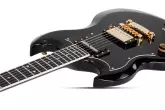ZV-H6LLYW66D-S Electric Guitar - Gloss Black (Left Handed)