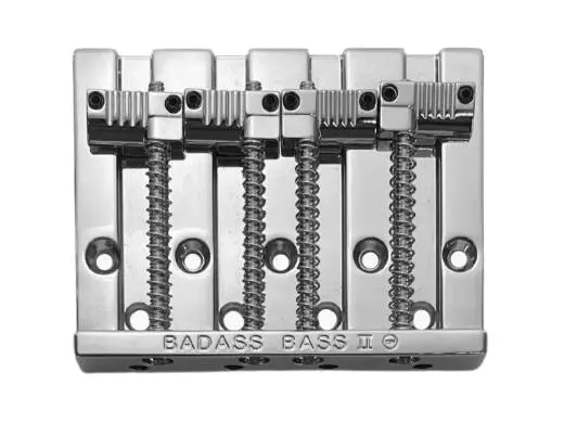 All Parts - Leo Quan Badass II 4-String Bass Bridge - Chrome All Parts - Leo Quan Badass II 4-String Bass Bridge - Chrome