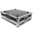 Flight Travel Case for Denon DJ Prime Go Digital Controller - Silver On Black