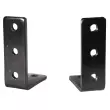 ProX - 1U One Unit Rack Rails L Shape Bracket for DJ Controller Flight Cases