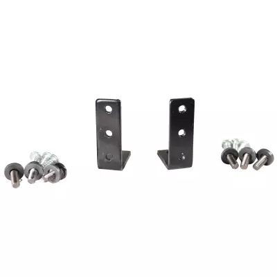 1U One Unit Rack Rails L Shape Bracket for DJ Controller Flight Cases