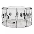 Design Series Acrylic 8x14\'\' Snare Drum - Clear