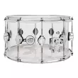 Design Series Acrylic 8x14\'\' Snare Drum - Clear