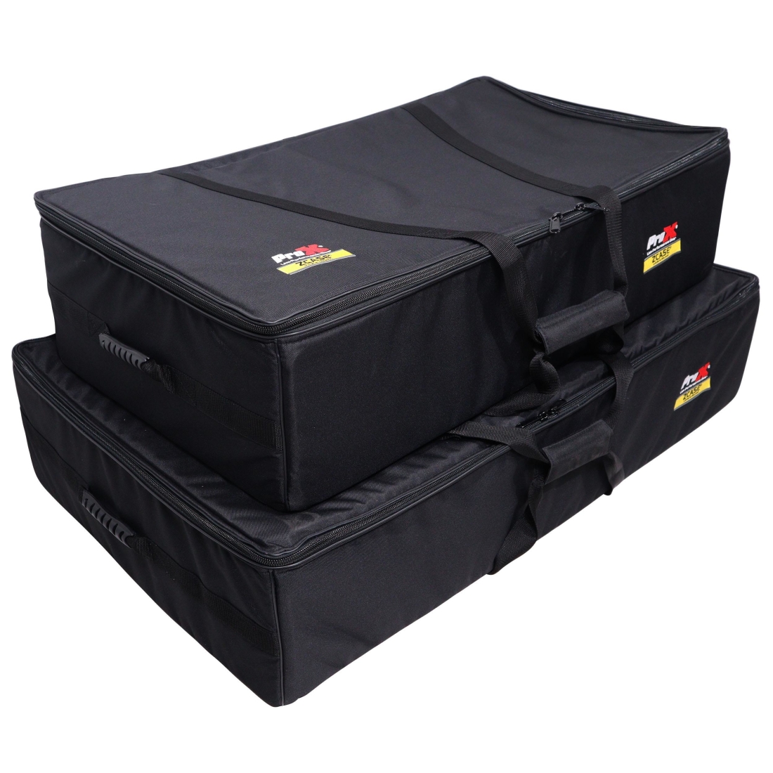 Set of Two Soft Padded Carrying Travel Bags for ProX Control Tower DJ Podium