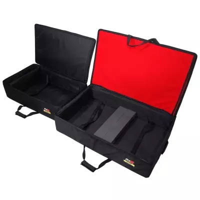 Set of Two Soft Padded Carrying Travel Bags for ProX Control Tower DJ Podium